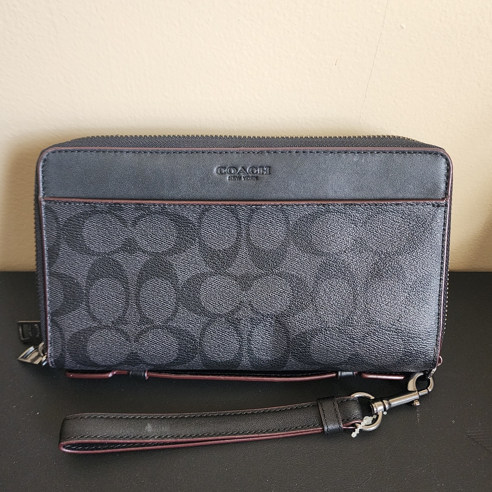 Coach Double Zip Travel Organizer